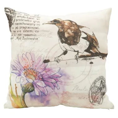 Poszewka na poduszkę BIRD -A- 40X40 cm